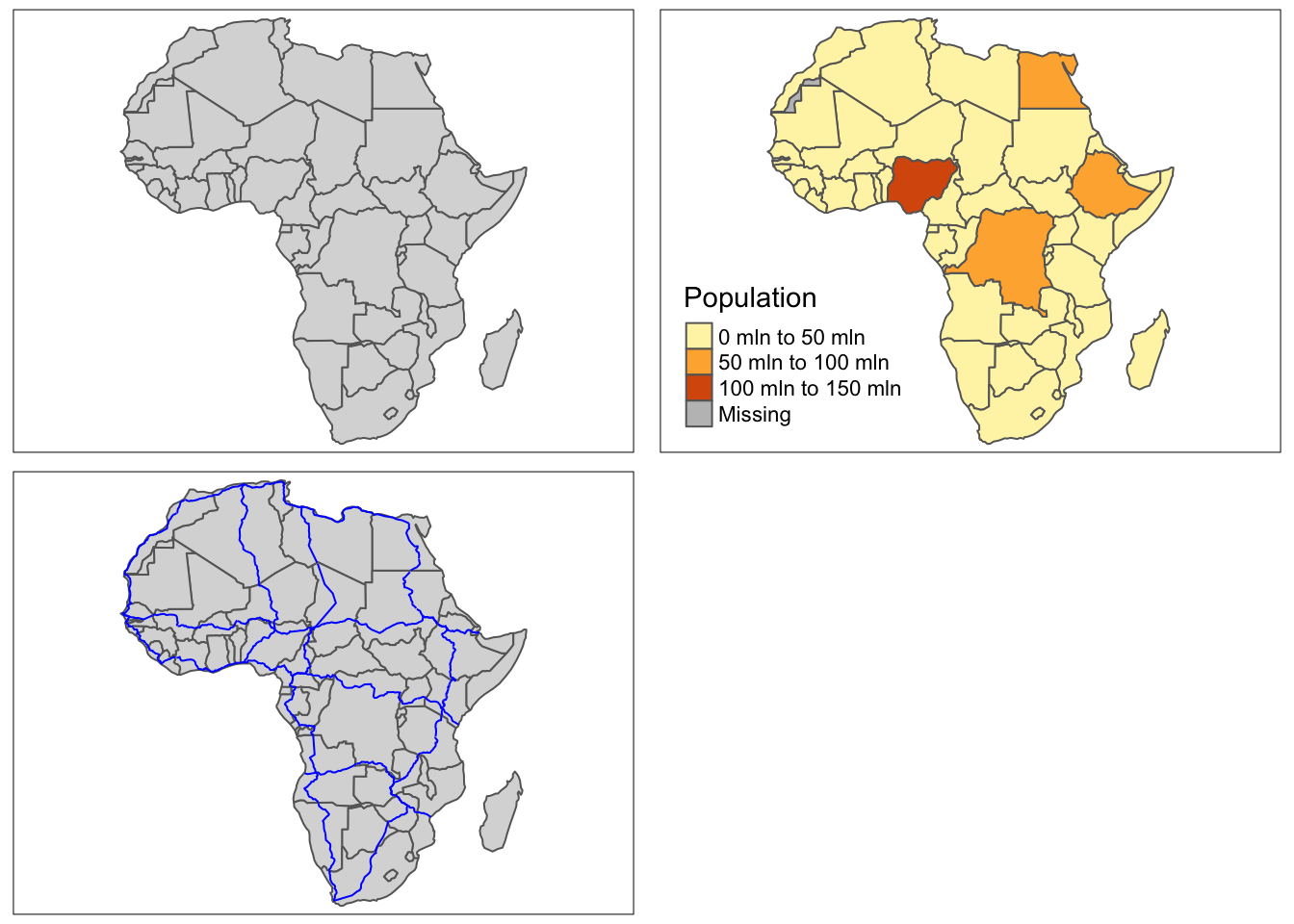 An example of static maps.